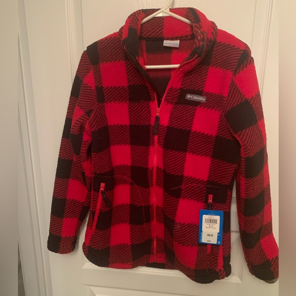 Columbia full zipper fleece.